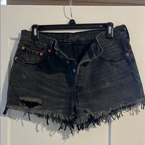 Levi’s Black Denim Shorts